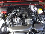 2023 Jeep Wrangler Sport 4x4 3.6 Liter DOHC 24-Valve VVT V6 Engine