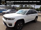2022 Bright White Jeep Grand Cherokee 4XE Hybrid #145188233