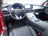 2023 Hyundai Santa Fe SEL AWD Black Interior