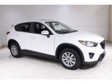 2015 Crystal White Pearl Mica Mazda CX-5 Touring #145193299