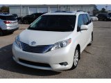 Blizzard White Pearl Toyota Sienna in 2012