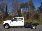 2021 Oxford White Ford F350 Super Duty XL Crew Cab 4x4 Chassis #145200416