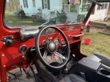 1985 Jeep CJ7 Interiors