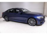 2020 Mediterranean Blue Metallic BMW 5 Series 540i xDrive Sedan #145216327