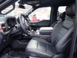 2022 Ford F150 SVT Raptor SuperCrew 4x4 Raptor Black Interior