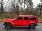 2023 Firecracker Red Jeep Wrangler Unlimited Sahara 4XE Hybrid #145221559