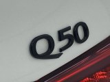 2020 Infiniti Q50 3.0t Luxe Marks and Logos