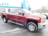 2017 Chevrolet Silverado 2500HD LTZ Crew Cab 4x4 Front 3/4 View