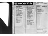2022 Honda Pilot Sport Window Sticker