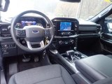 2021 Ford F150 XLT SuperCrew 4x4 Black Interior