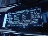 2023 Santa Cruz Color Code for Phantom Black - Color Code: S3B