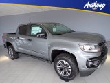 2022 Satin Steel Metallic Chevrolet Colorado Z71 Crew Cab 4x4 #145236000