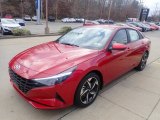 Scarlet Red Pearl Hyundai Elantra in 2023