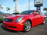 2004 Laser Red Infiniti G 35 Coupe #14507799