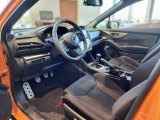 2022 Subaru WRX Premium Black Ultrasuede w/Red stitching Interior