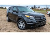 2015 Ford Explorer Police Interceptor 4WD Front 3/4 View