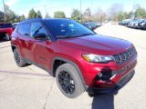 Velvet Red Pearl Jeep Compass in 2022