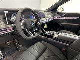 2023 BMW 7 Series 740i Sedan Black Interior