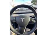 2019 Tesla Model 3 Long Range Steering Wheel
