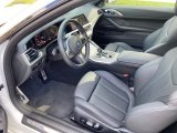 2021 BMW 4 Series M440i xDrive Coupe Black Interior