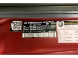 2022 G Color Code for Cardinal Red Magno (Matte) - Color Code: 823