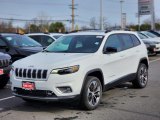 2022 Bright White Jeep Cherokee Limited 4x4 #145281454