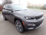 2022 Jeep Grand Cherokee 4XE Hybrid Front 3/4 View