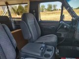 1990 Ford Bronco XLT 4x4 Front Seat
