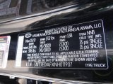 2022 Santa Cruz Color Code for Phantom Black - Color Code: S3B