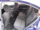 2016 Subaru WRX  Rear Seat
