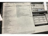 2023 Mercedes-Benz GLC 300 4Matic Coupe Window Sticker