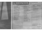 2022 Honda Pilot Sport Window Sticker