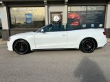 2017 Ibis White Audi A5 Sport quattro Cabriolet #145337376