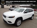 2022 Bright White Jeep Cherokee Latitude Lux 4x4 #145337300