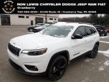 2023 Bright White Jeep Cherokee Altitude Lux 4x4 #145337305
