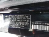 2017 K900 Color Code for Aurora Black Pearl - Color Code: ABP