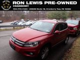 2014 Wild Cherry Metallic Volkswagen Tiguan SE 4Motion #145361611