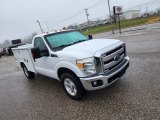 2014 Ford F250 Super Duty XLT Regular Cab Utility Truck Front 3/4 View