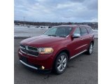 2011 Inferno Red Crystal Pearl Dodge Durango Crew 4x4 #145361633