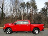 2020 Flame Red Ram 1500 Big Horn Crew Cab 4x4 #145370589