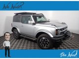 2021 Iconic Silver Ford Bronco Outer Banks 4x4 2-Door #145370761