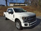 2020 Ford F350 Super Duty Limited Crew Cab 4x4 Front 3/4 View