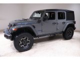 2021 Jeep Wrangler Unlimited Rubicon 4xe Hybrid Front 3/4 View