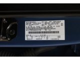 2019 F150 Color Code for Performance Blue - Color Code: FM