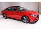 2021 Calypso Red Hyundai Sonata SEL #145387337