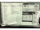 2022 Mercedes-Benz G 63 AMG Window Sticker