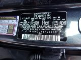 2023 Sorento Color Code for Gravity Gray - Color Code: KDG