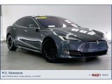 2017 Midnight Silver Metallic Tesla Model S 75 #145387306