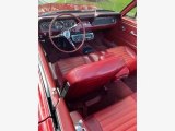 1966 Ford Mustang Convertible Red Interior
