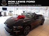 2022 Shadow Black Ford Mustang Ecoboost Premium Convertible #145387265